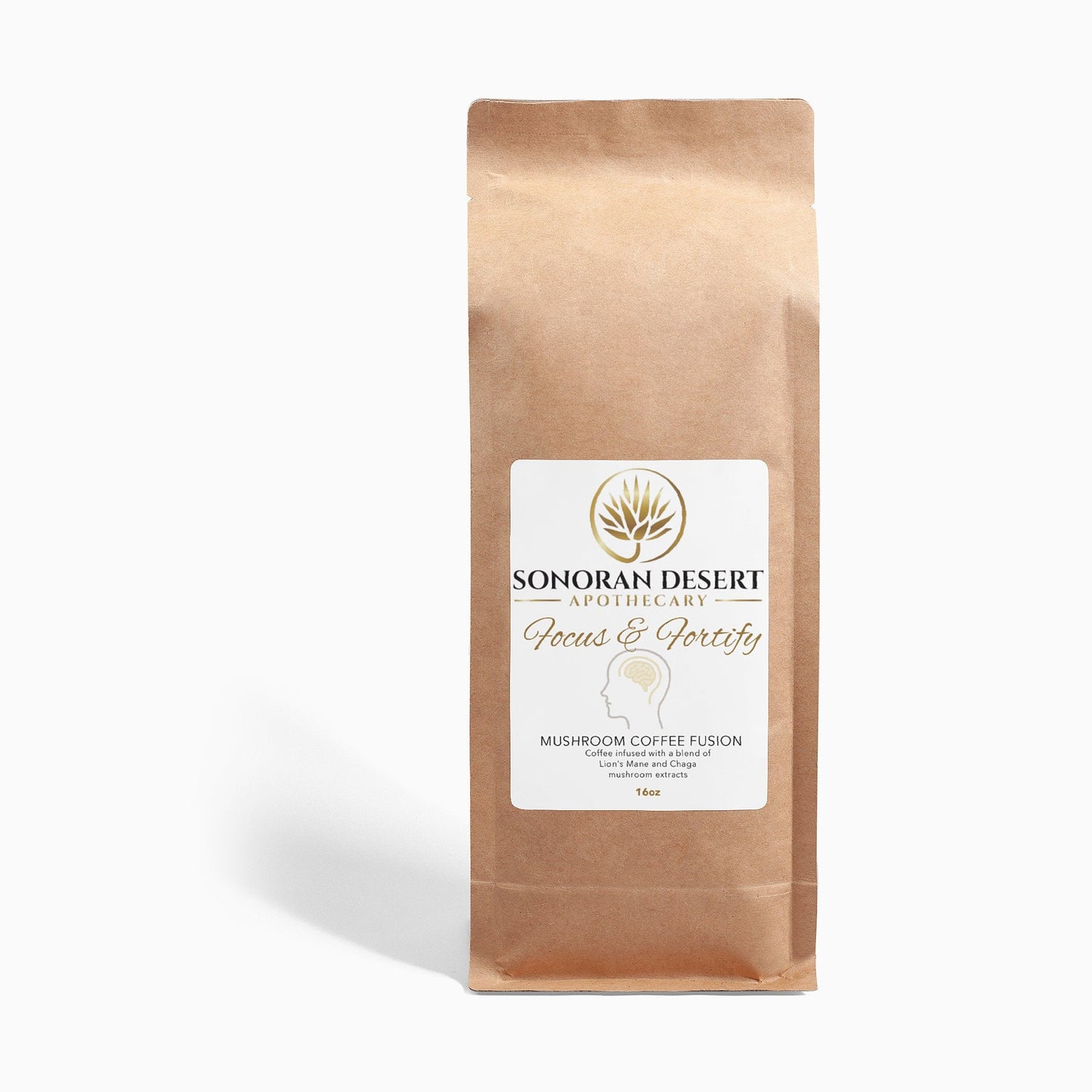 Focus & Fortify - Lion’s Mane & Chaga 16oz