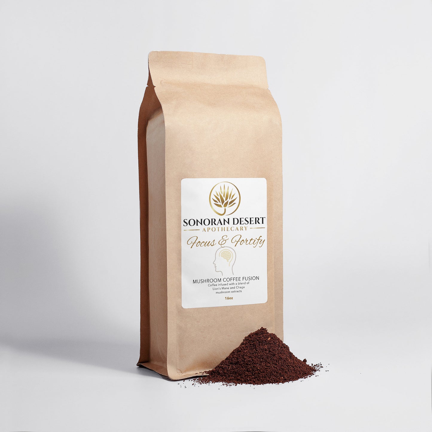 Focus & Fortify - Lion’s Mane & Chaga 16oz