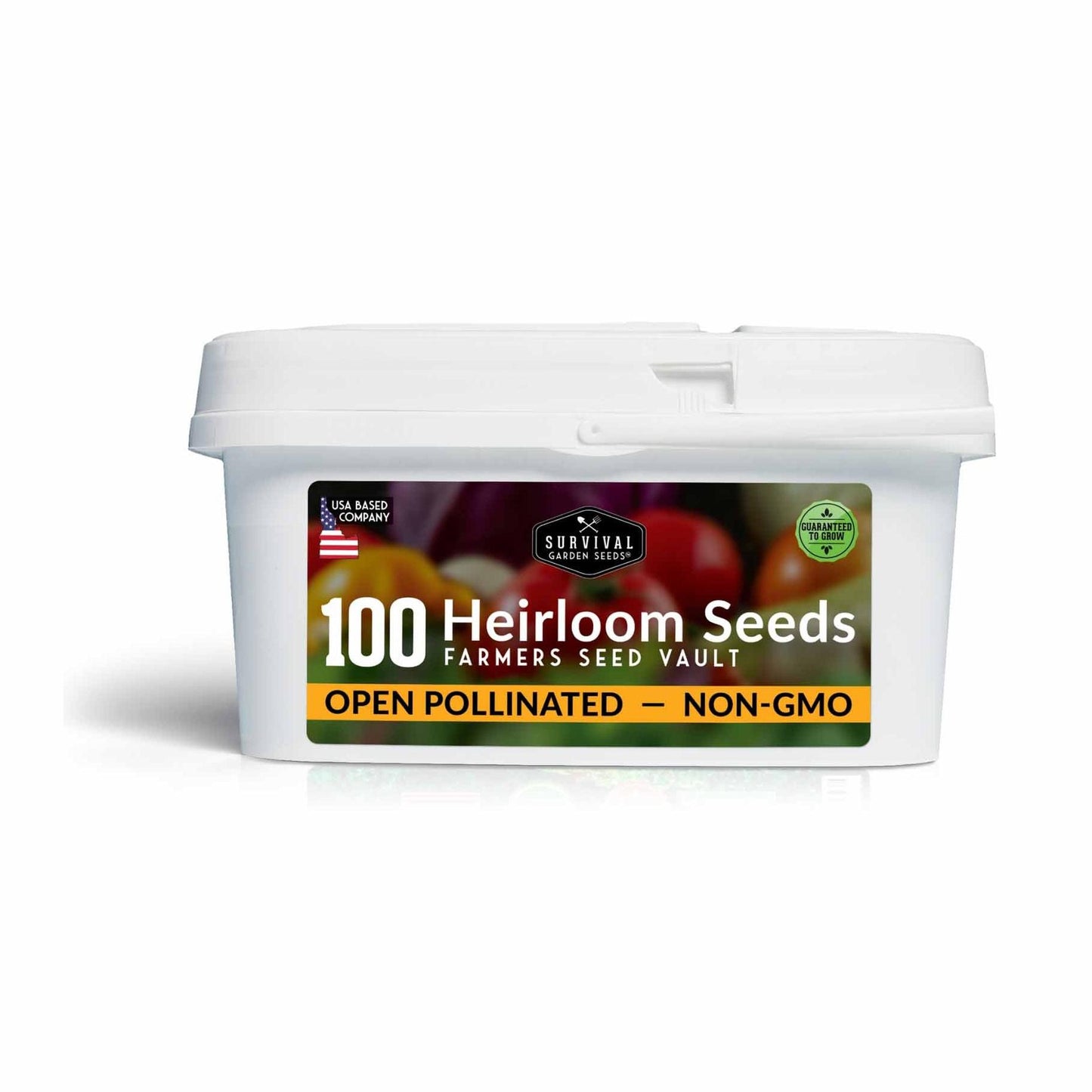 Complete Survival Garden Kit – 100 Seeds to Grow Food for Your Family