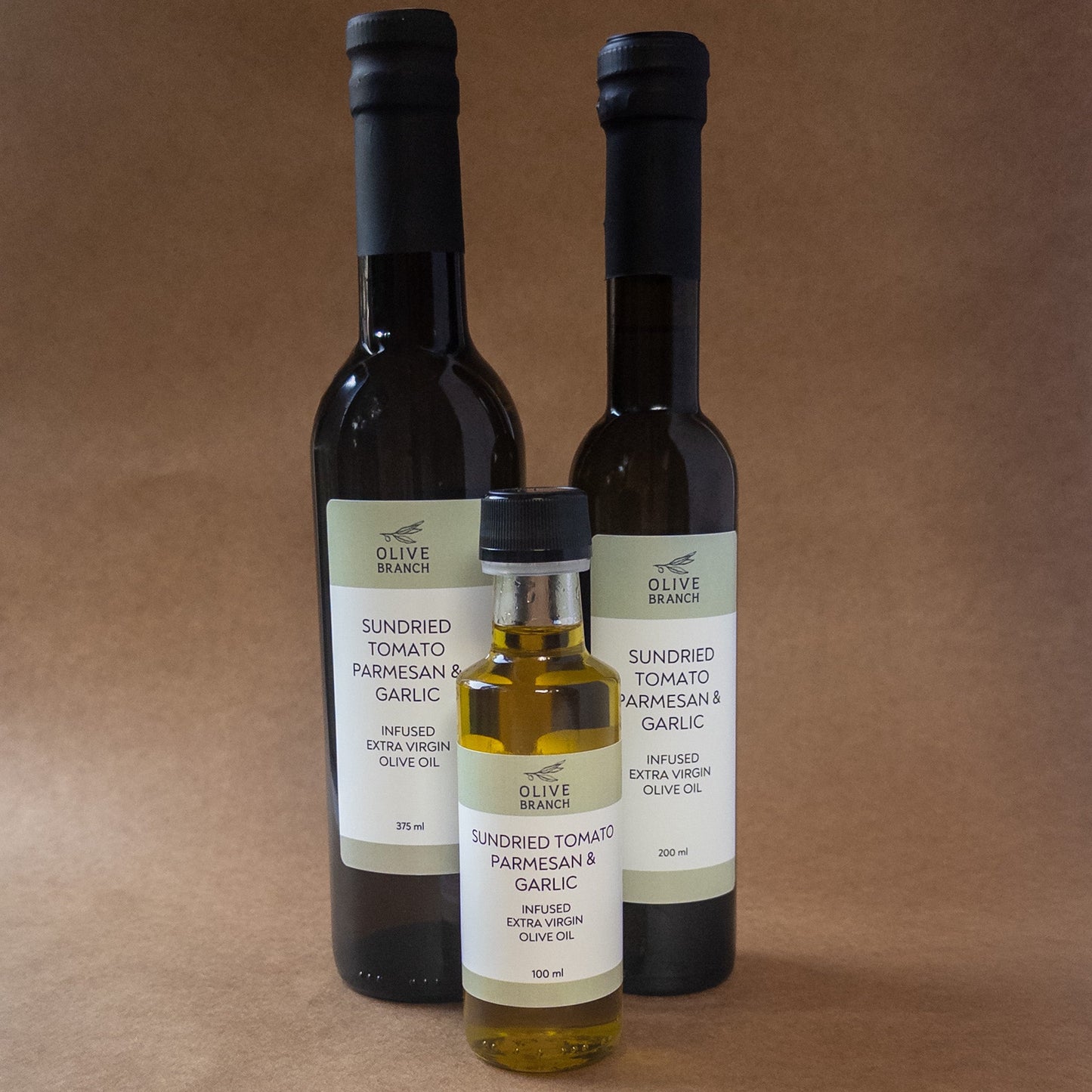 Sundried Tomato, Parmesan & Garlic Infused Extra Virgin Olive Oil