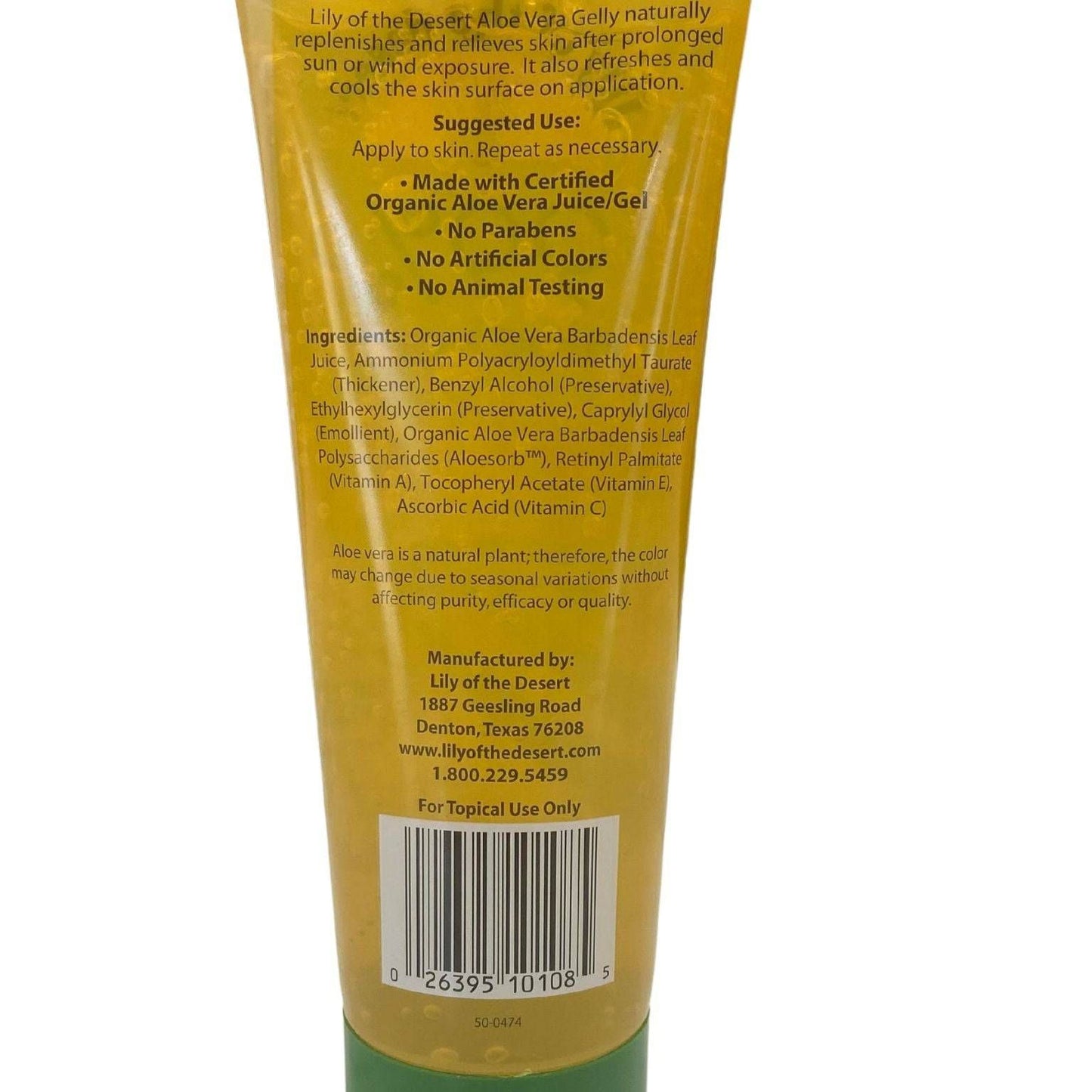Aloe Vera, Gelly, 99%
