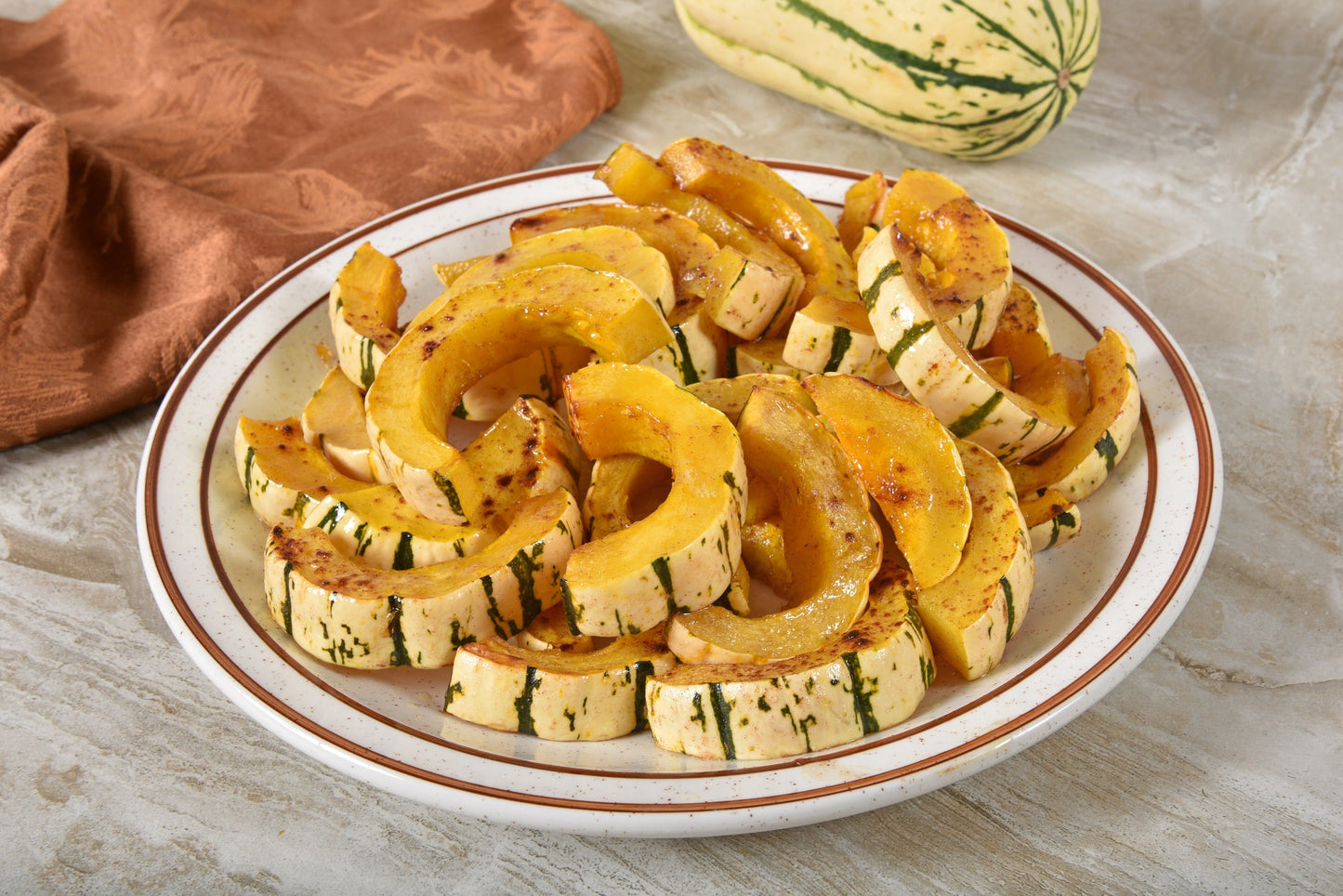 50 DELICATA SQUASH Striped Sweet Potato Cucurbita Pepo Vegetable Seeds