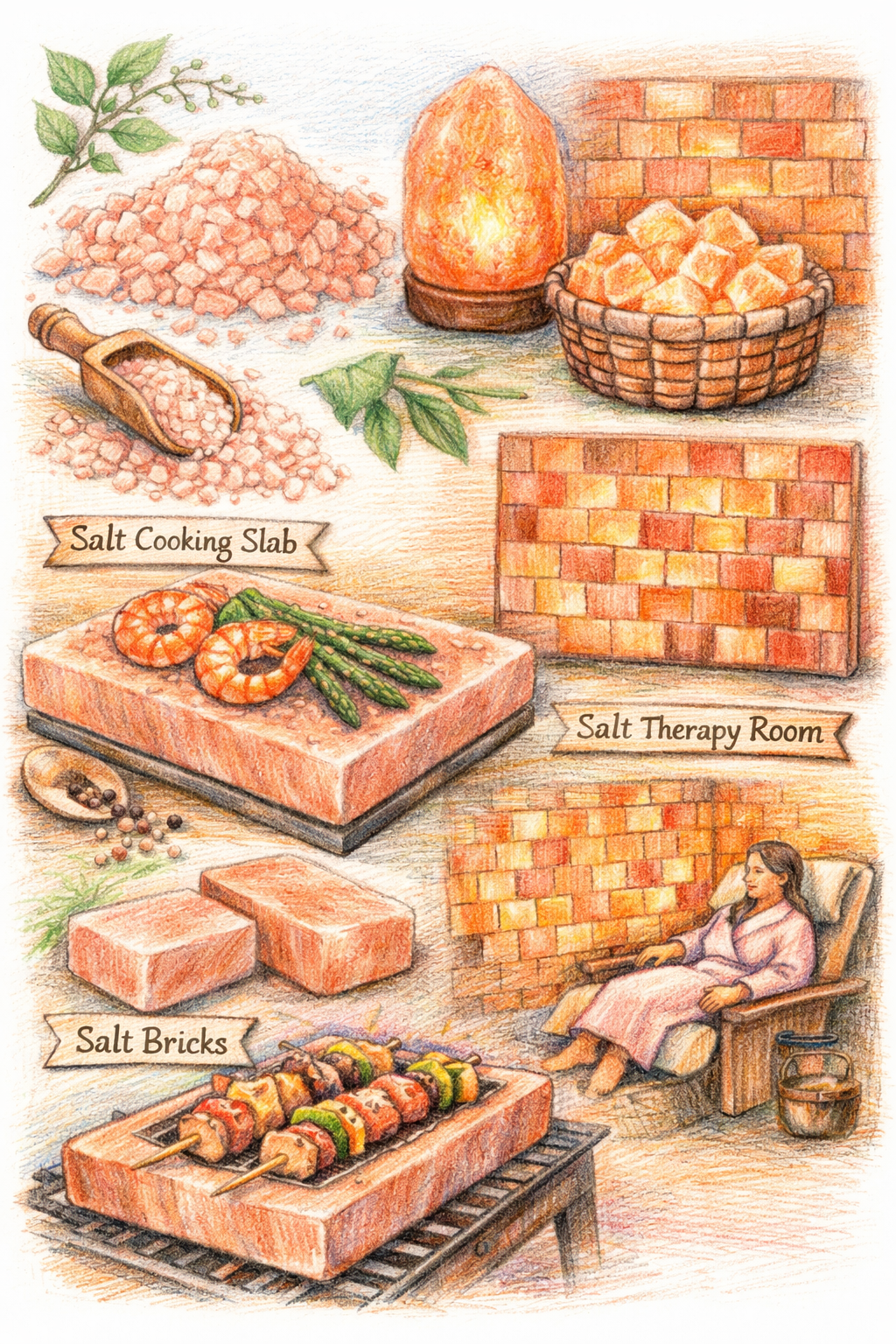 Himalayan Pink Salt: Benefits, Uses, and the Power of Salt Bricks