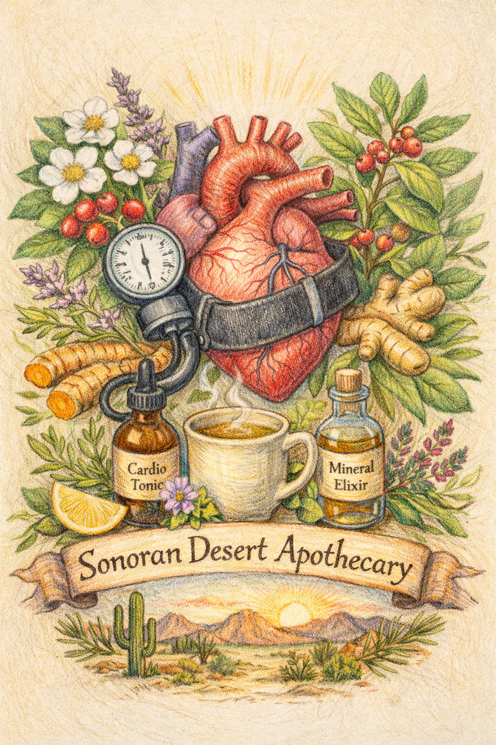 Regulate Blood Pressure Naturally With Sonoran Desert Apothecary 🌵
