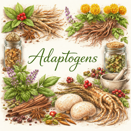 🌿 Adaptogens Explained: Nature’s Stress-Balancing Herbal Allies
