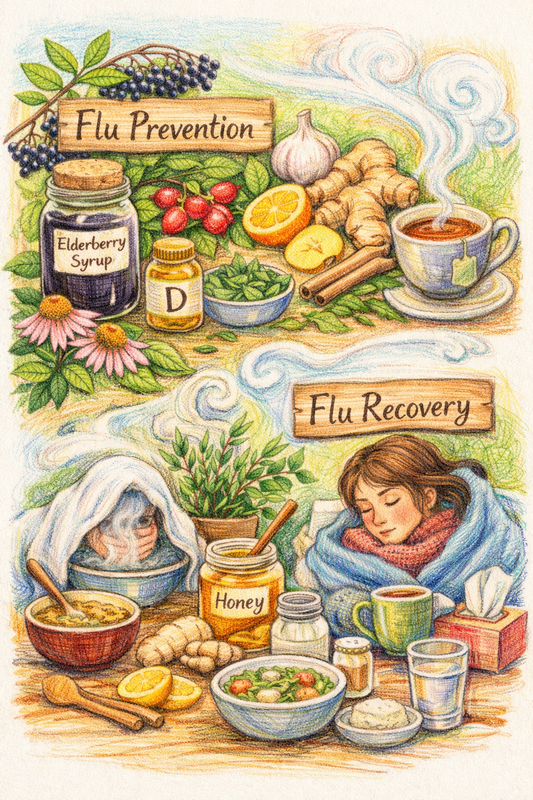 Natural Remedies for Flu Prevention and Recovery 🤧