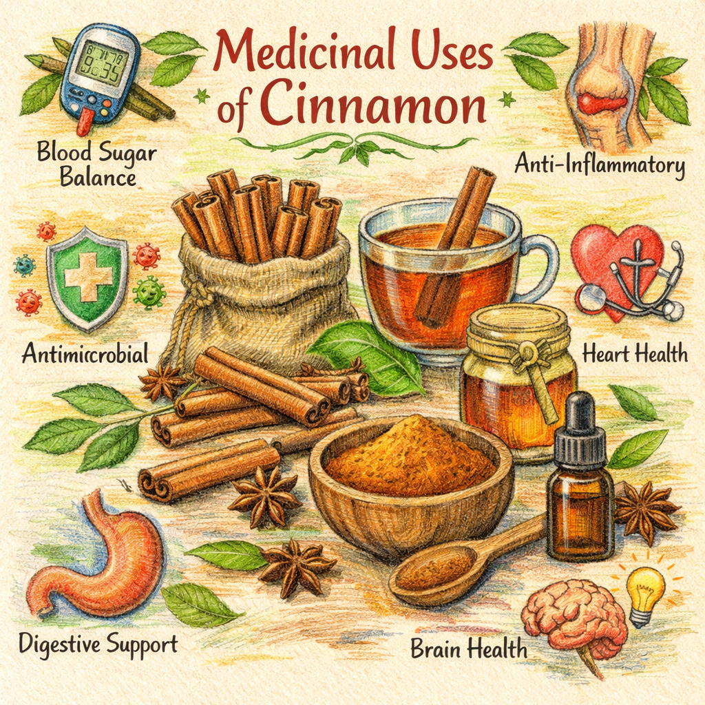 Medicinal Uses of Cinnamon: Ancient Spice, Modern Healing