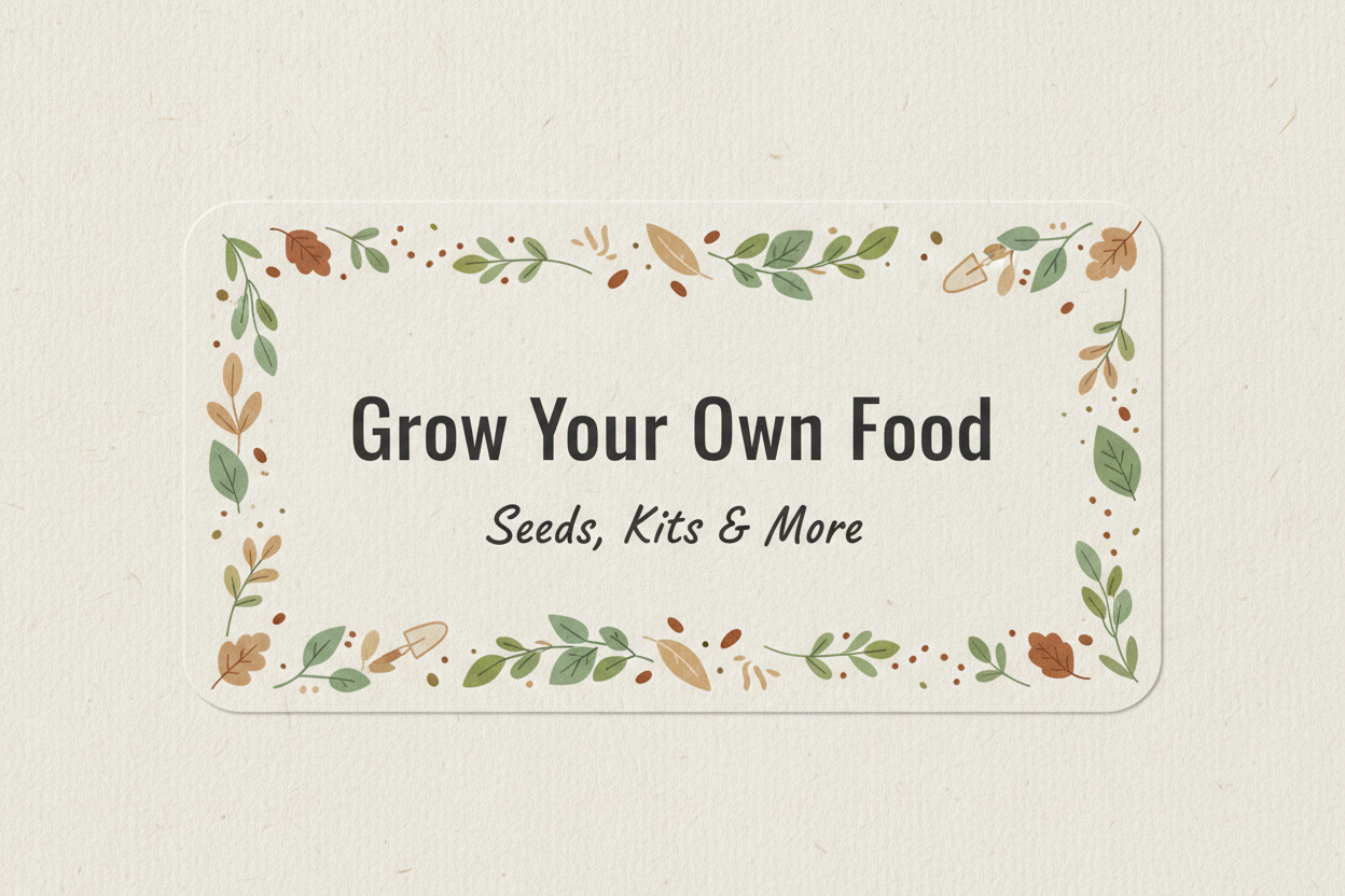 Grow Your Own Food