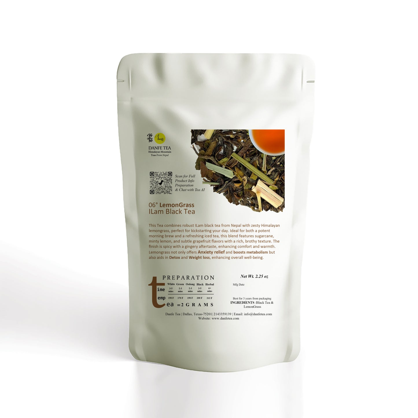 06° Nepal Lemongrass Ilam Black Tea