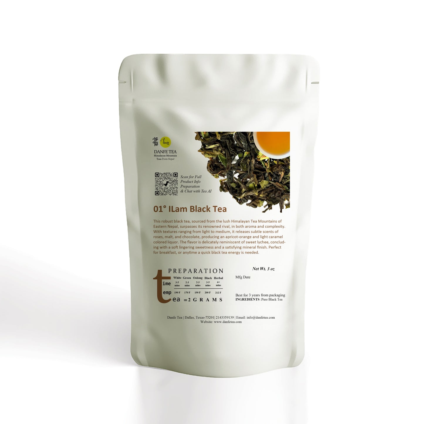 01° Ilam Loose Leaf Black Tea