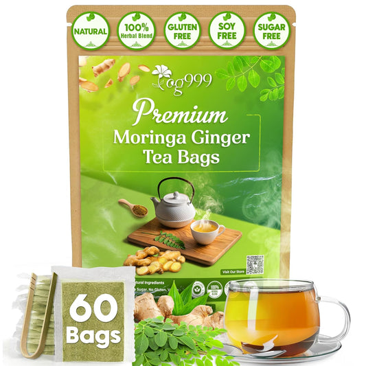 Premium Moringa Ginger Herbal Tea