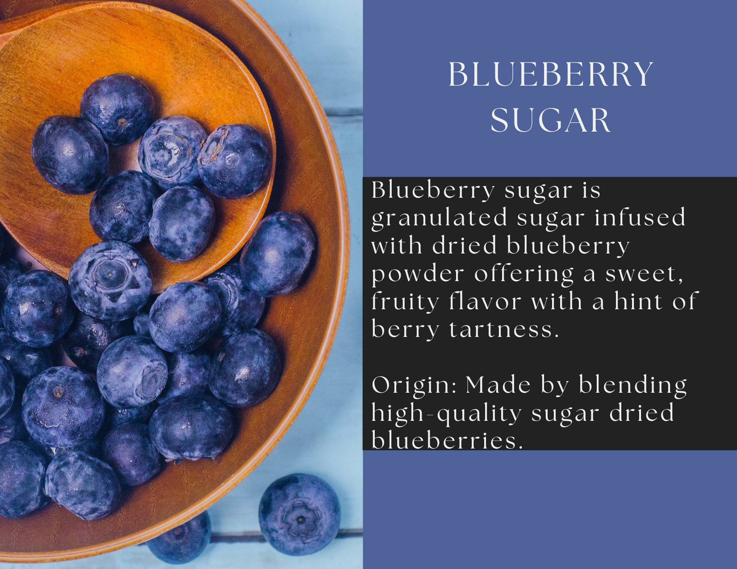 Blueberry Sugar