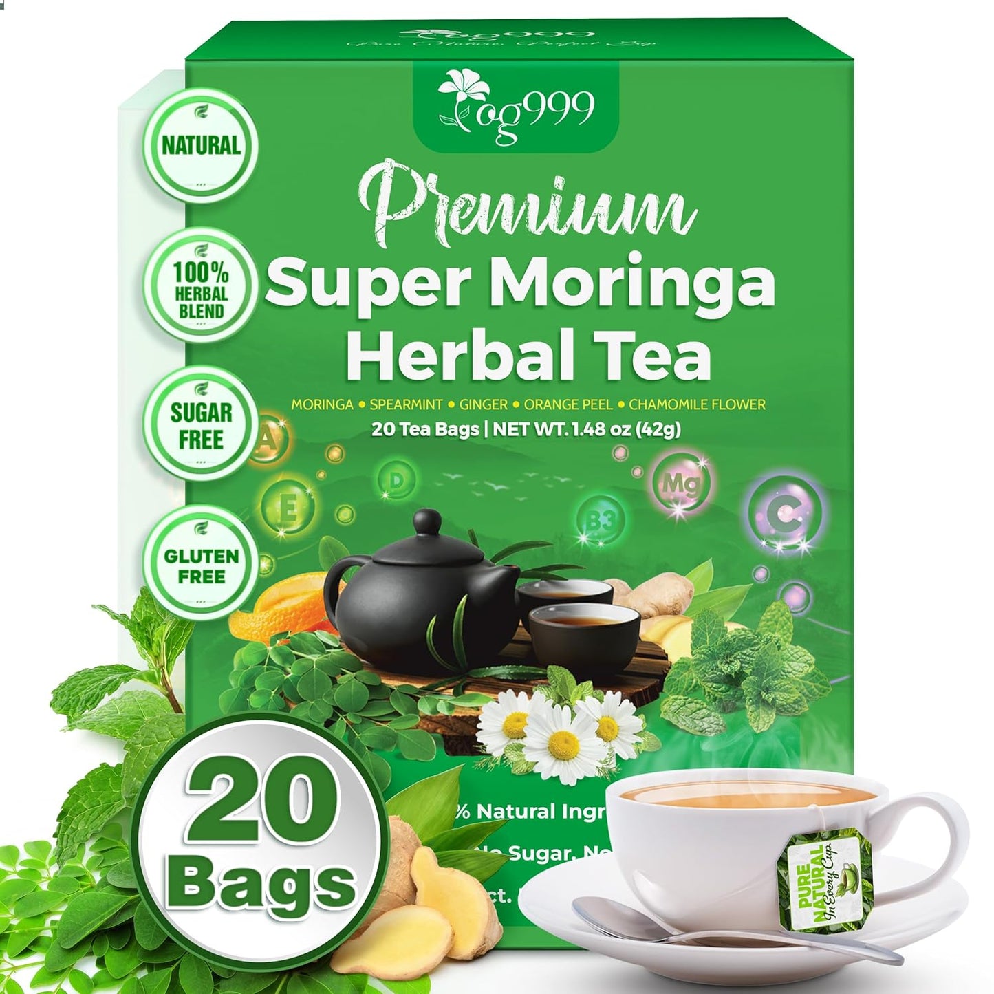 Super Moringa Herbal Tea