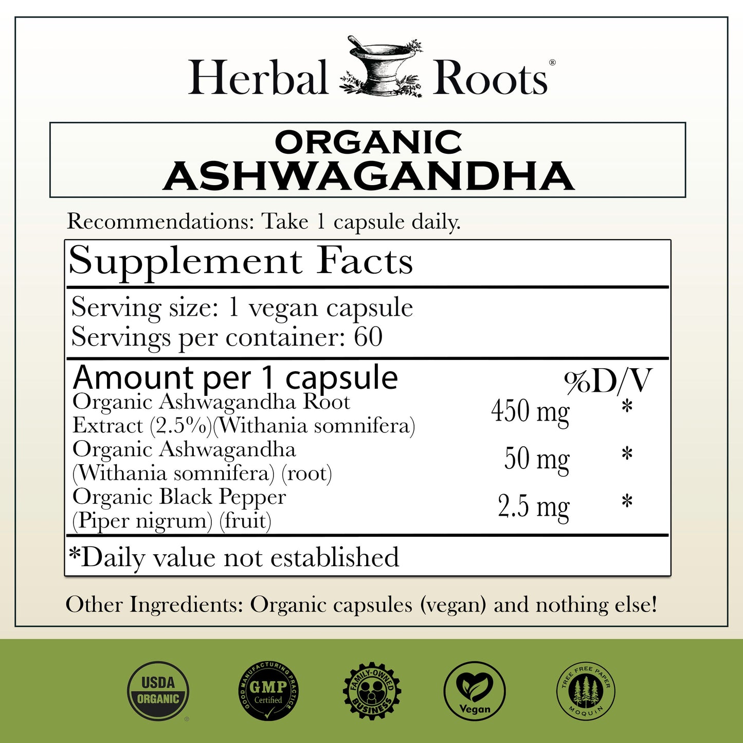 Organic Ashwagandha