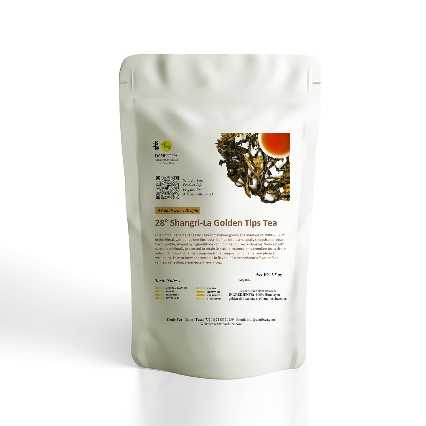 28° Shangri-La Golden Tips Tea