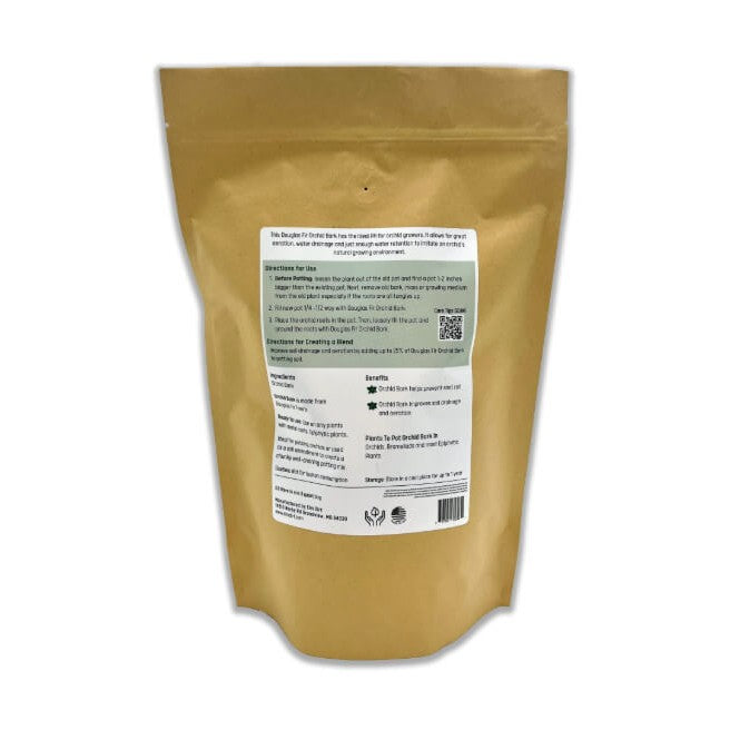 Premium Douglas Fir Orchid Bark - Perfect pH for Healthy Orchid Growth