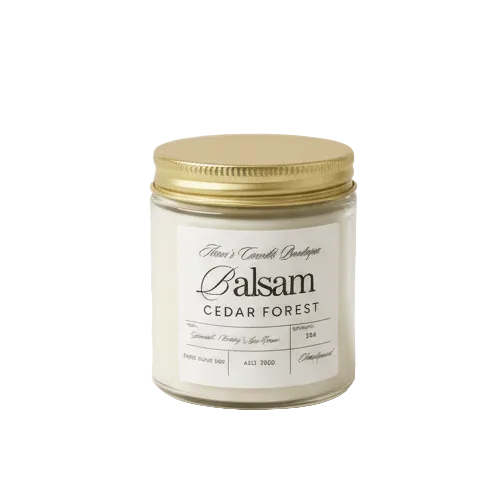 4oz Balsam Cedar Forest Scented Candle