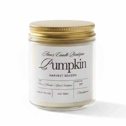 4oz Pumpkin Scented Candle