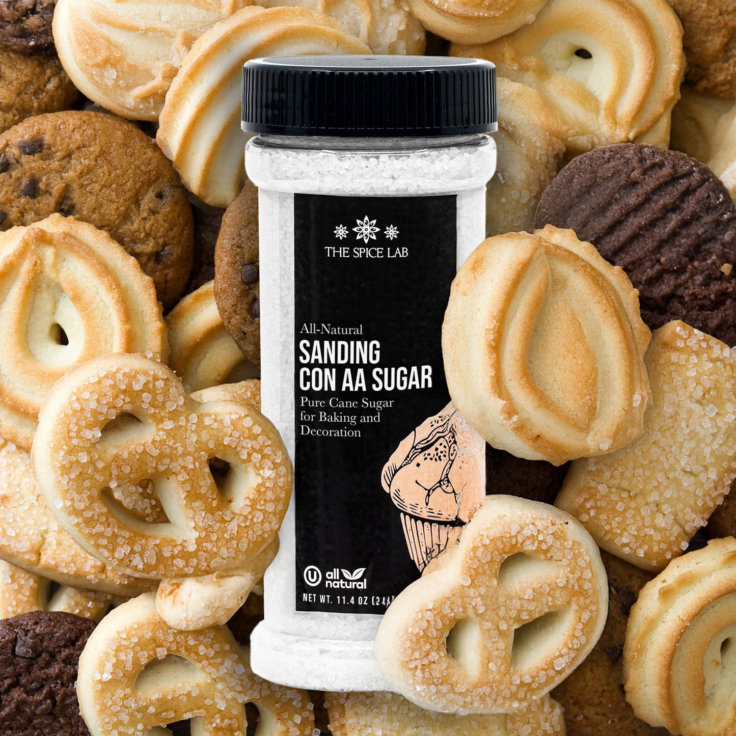 Sanding Con AA Sugar