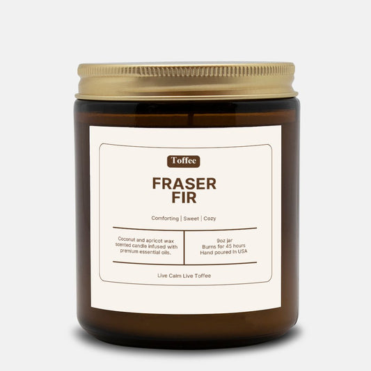 Fraser Fir Candle Amber Jar 9oz