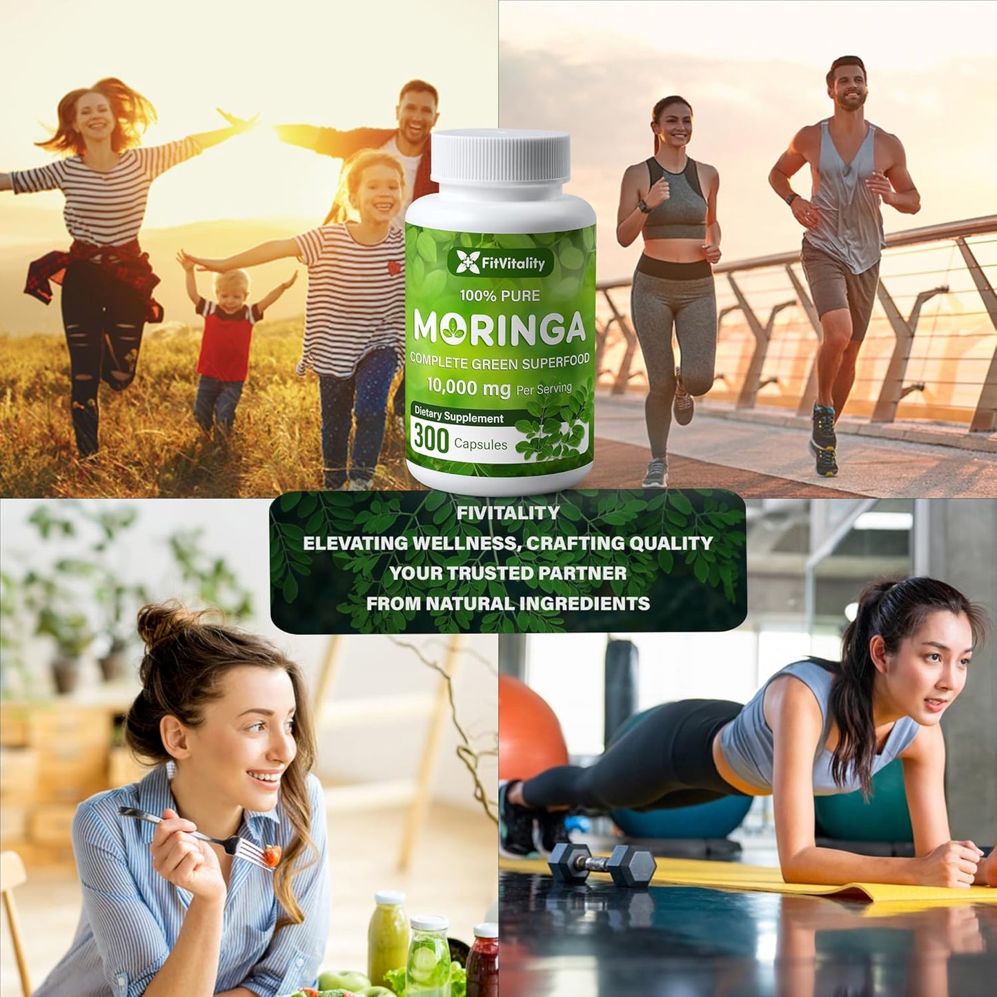 Moringa Capsules|300 Capsules