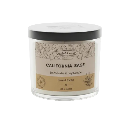 9oz California Sage Scented Candle