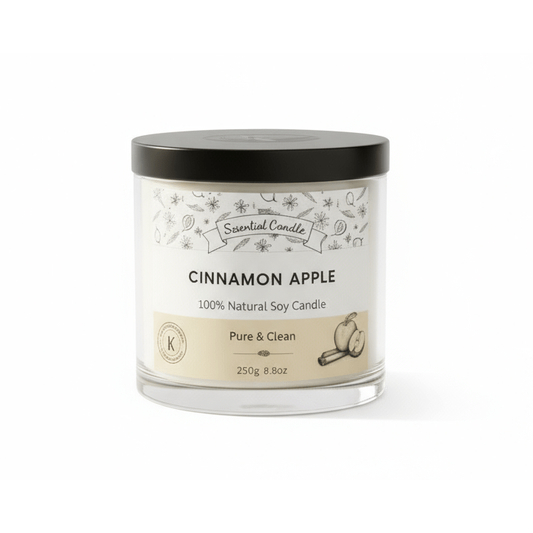 9oz Cinnamon Apple Scented Candle