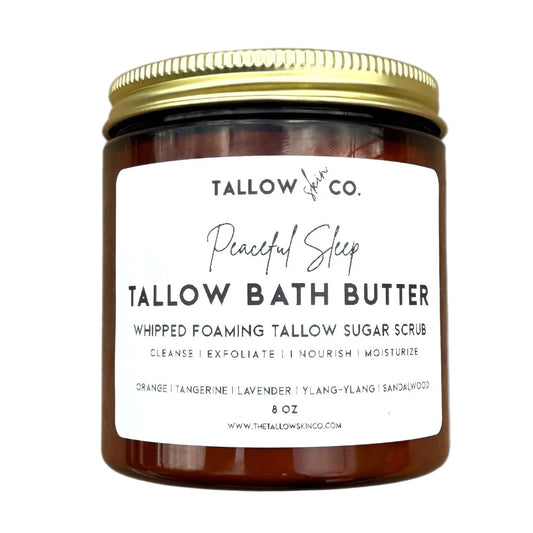 FOAMING TALLOW BATH BUTTER | PEACEFUL SLEEP