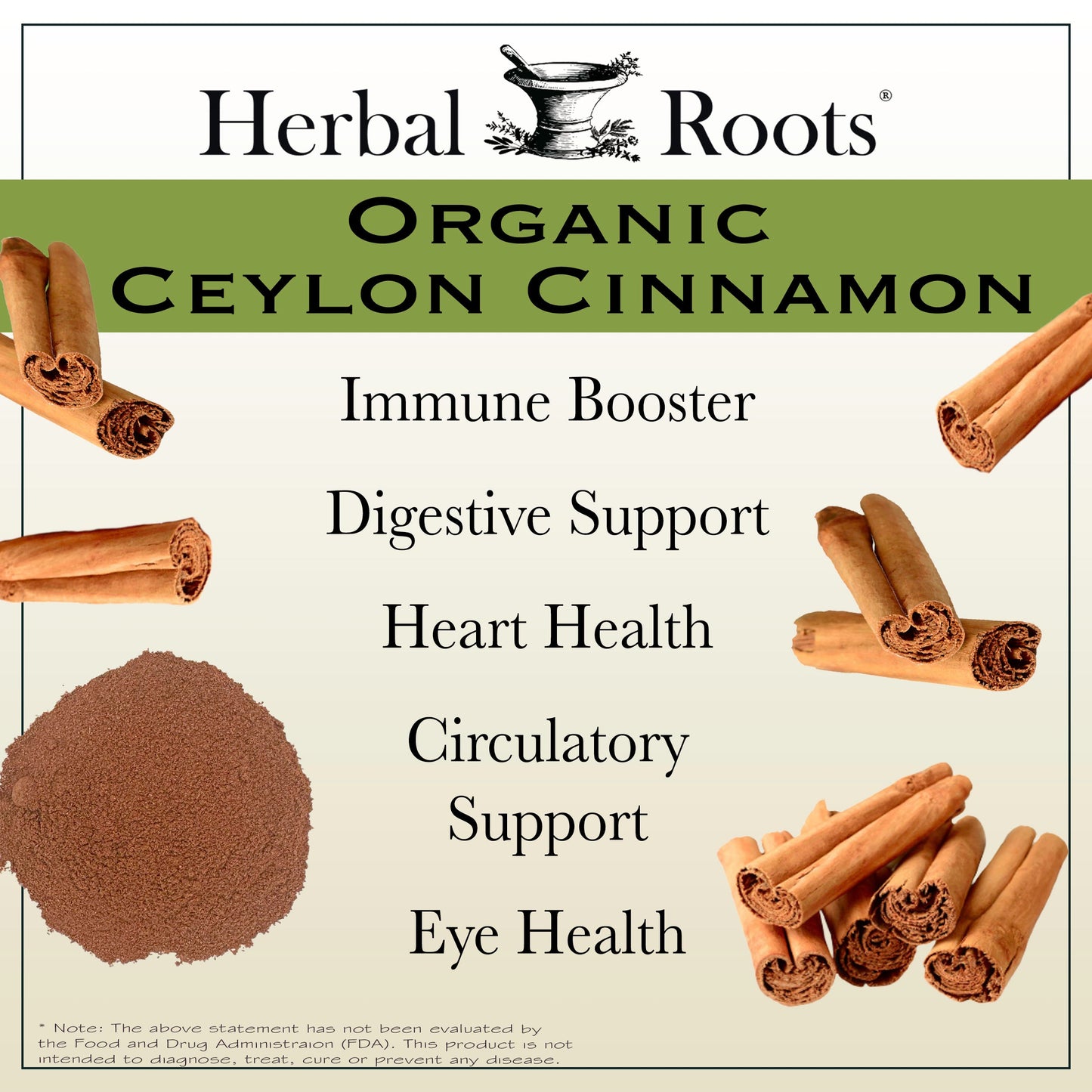 Organic Ceylon Cinnamon