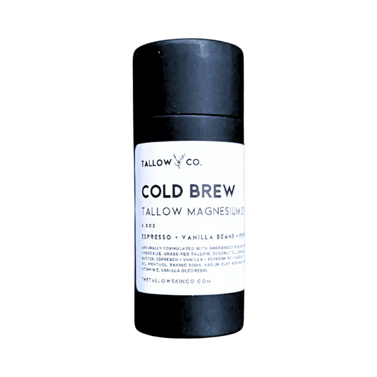 COLD BREW TALLOW MAGNESIUM NATURAL DEODORANT