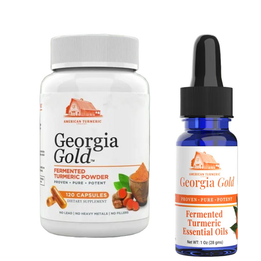 Fermented Turmeric Capsules and Fermented Turmeric Oil