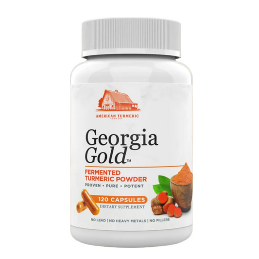 Fermented Turmeric Powder Capsules - Ease Joint Pain and Increase Immune Vitality with Enhanced Bioavailability - 120 Capsules