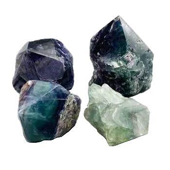 ~7# Flat of Fluorite, polished top