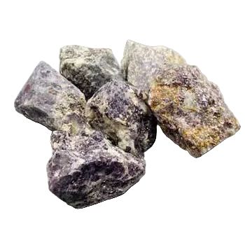 ~5# Flat of Lepidolite, polished top