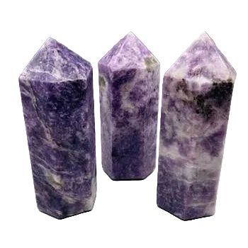 ~5+" Lepidolite obelisk