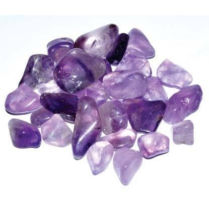 1 lb Amethyst tumbled stones