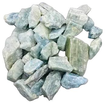 1 lb Aquamarine, Blue untumbled stones