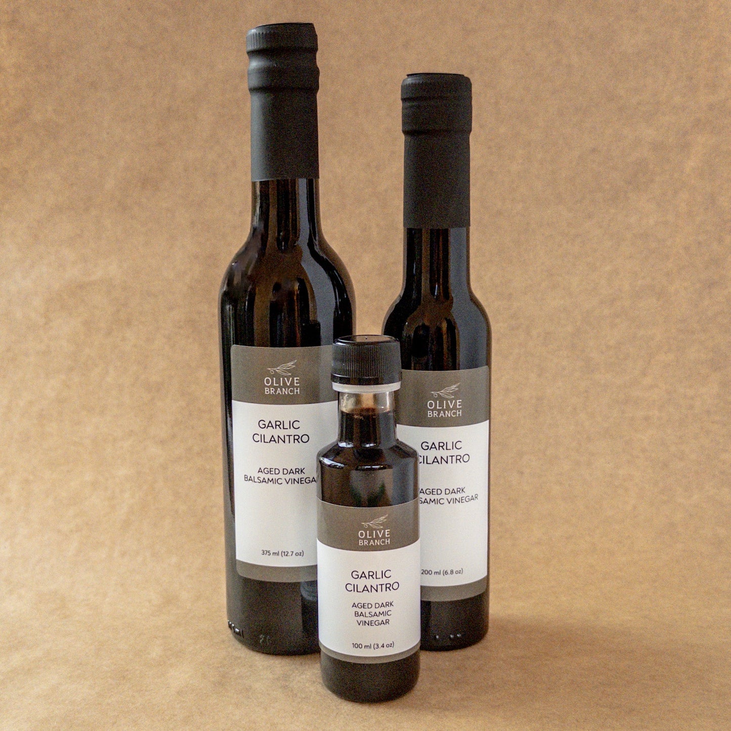 Garlic Cilantro Aged Dark Balsamic Vinegar