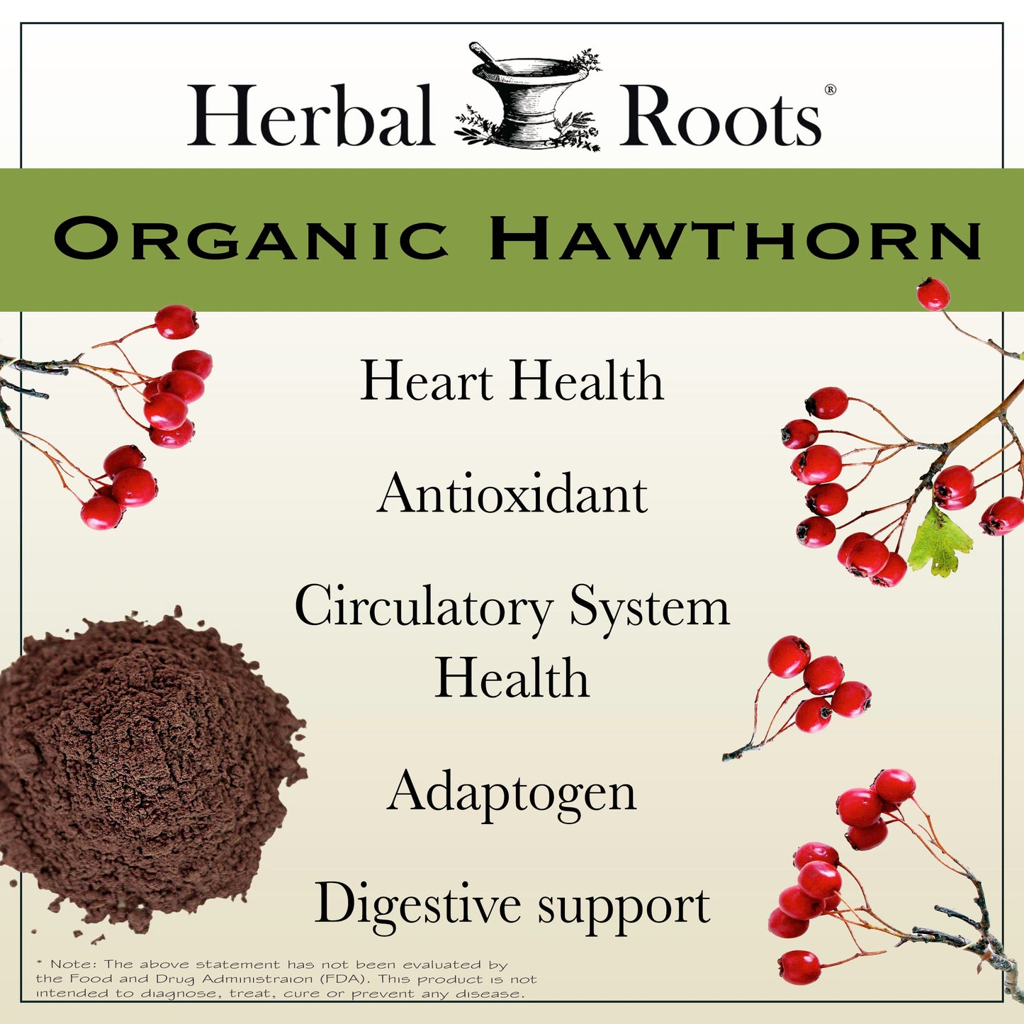 Organic Hawthorn Berry
