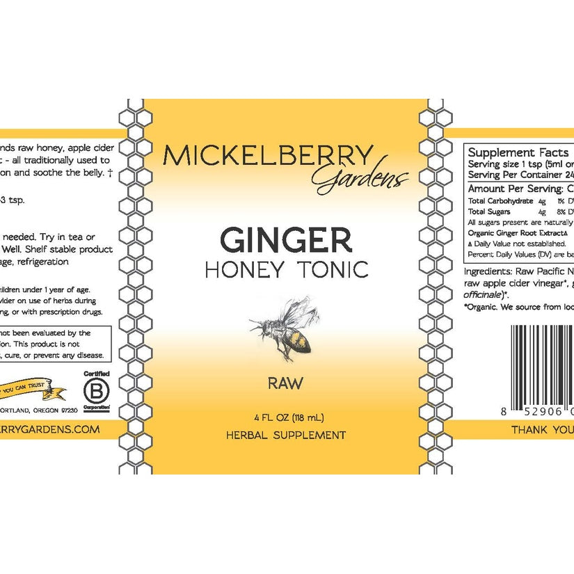 Ginger Honey Tonic