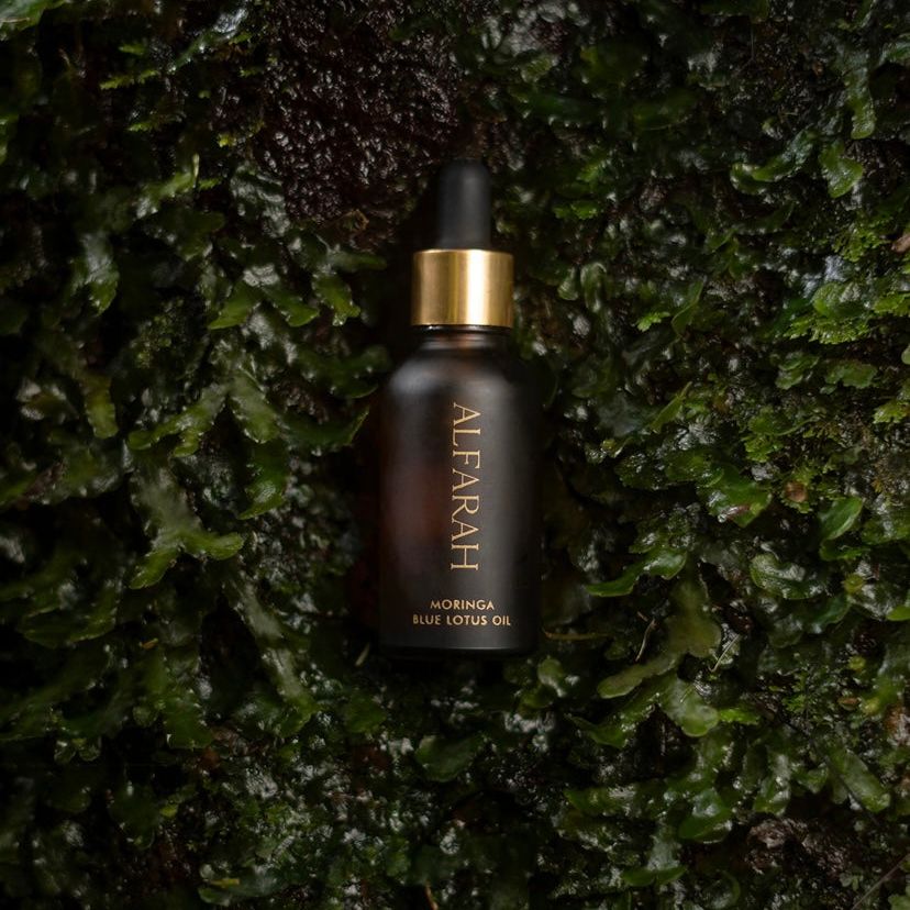 Blue Lotus Infused Moringa Oil