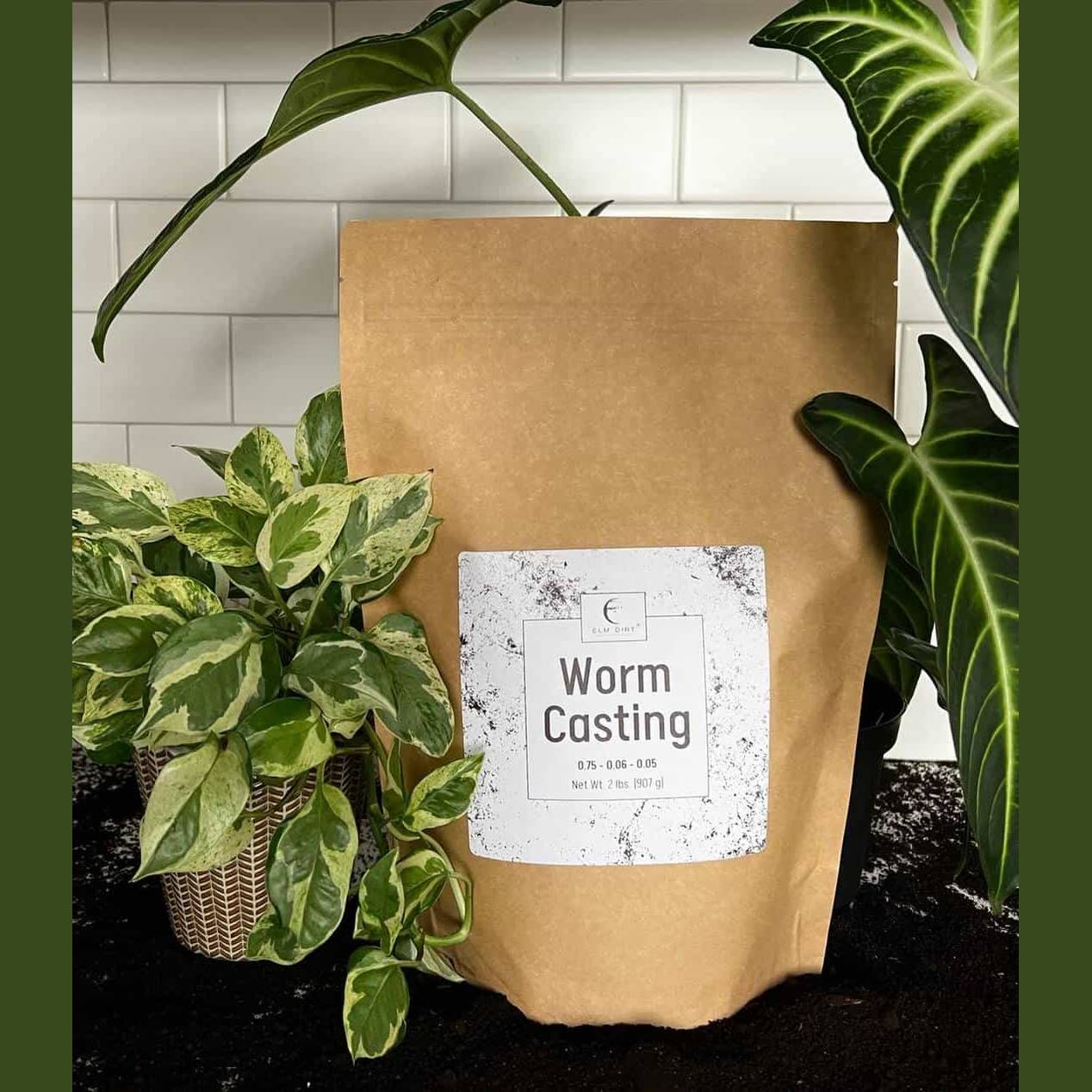 Premium Organic Worm Castings - Nature's Perfect Plant Fertilizer