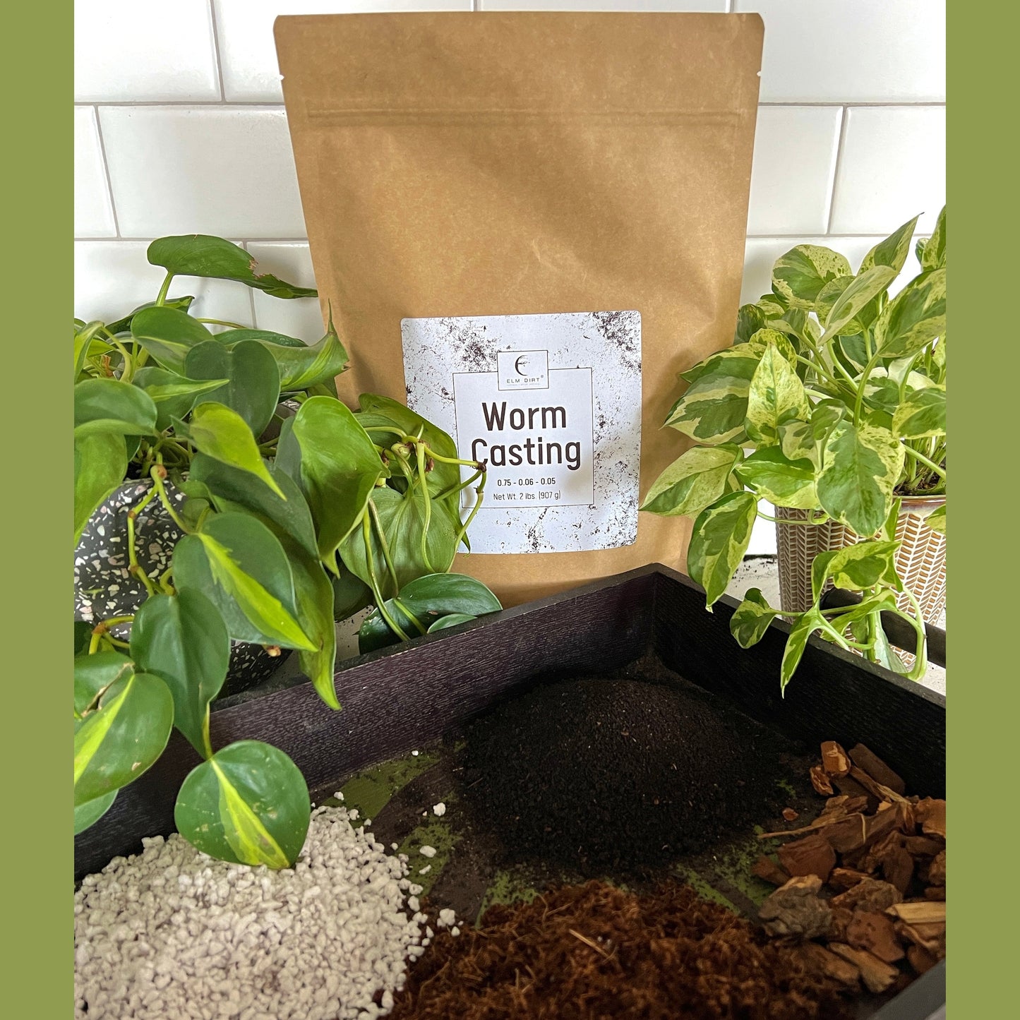 Premium Organic Worm Castings - Nature's Perfect Plant Fertilizer