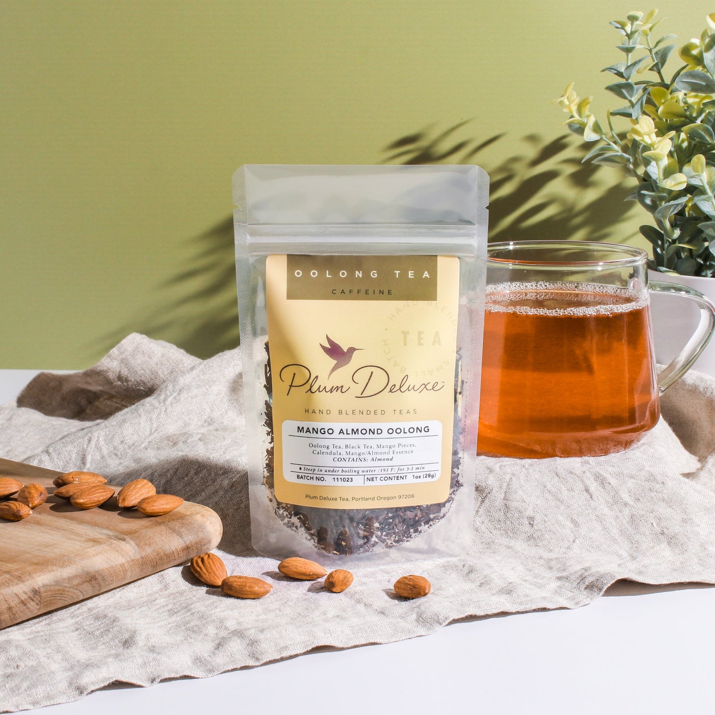 Mango Almond Oolong Tea