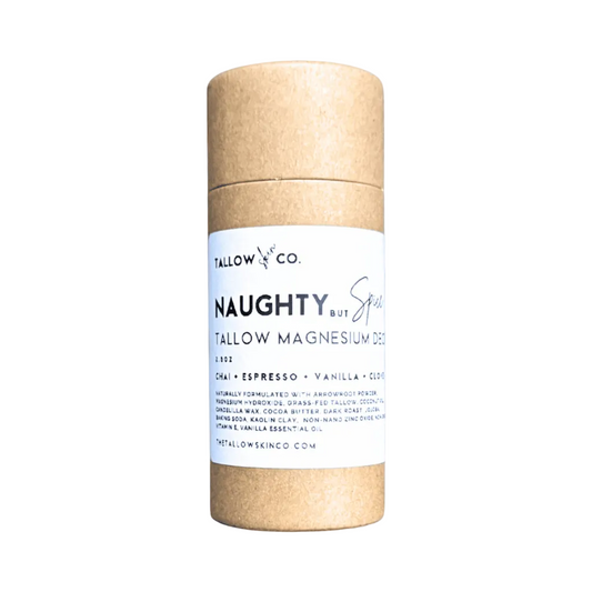 NAUGHTY BUT SPICE TALLOW MAGNESIUM DEODORANT