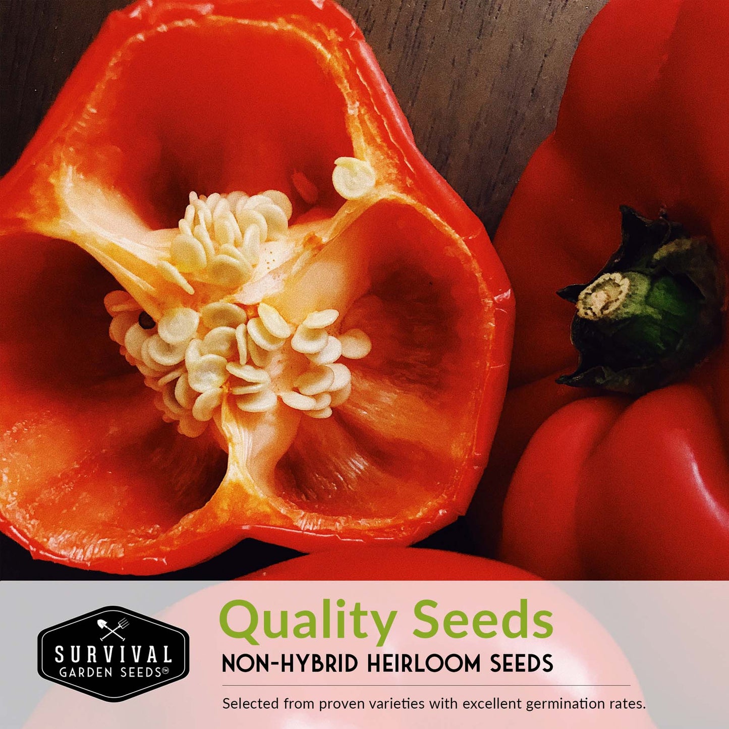 8 Peppers Seed Collection  - Sweet & Hot Peppers