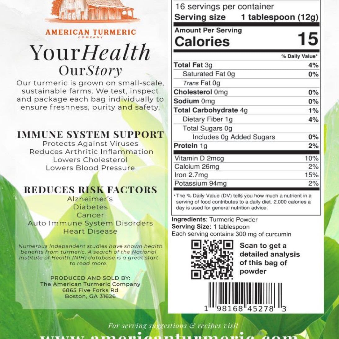 Georgia Gold Turmeric Powder