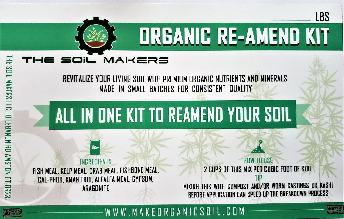 Soil Re-Amend Kit