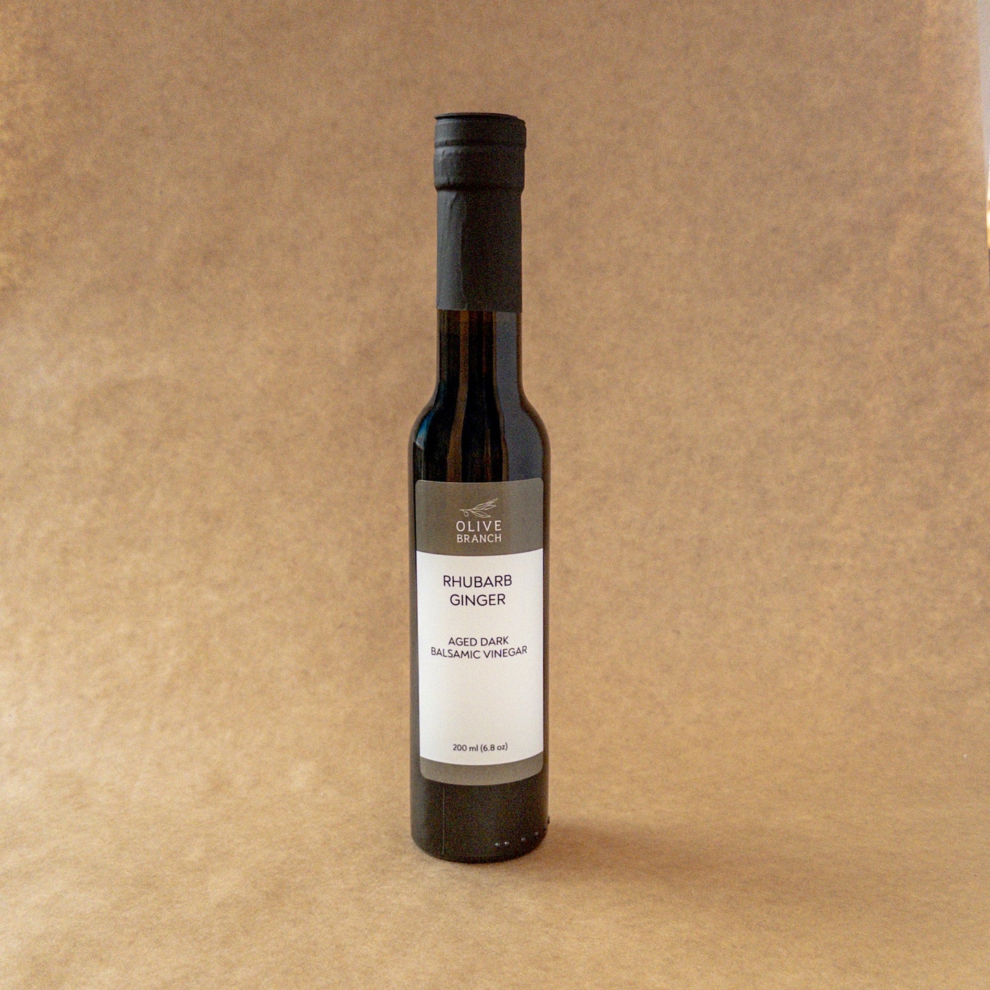 Rhubarb Ginger Aged Dark Balsamic Vinegar