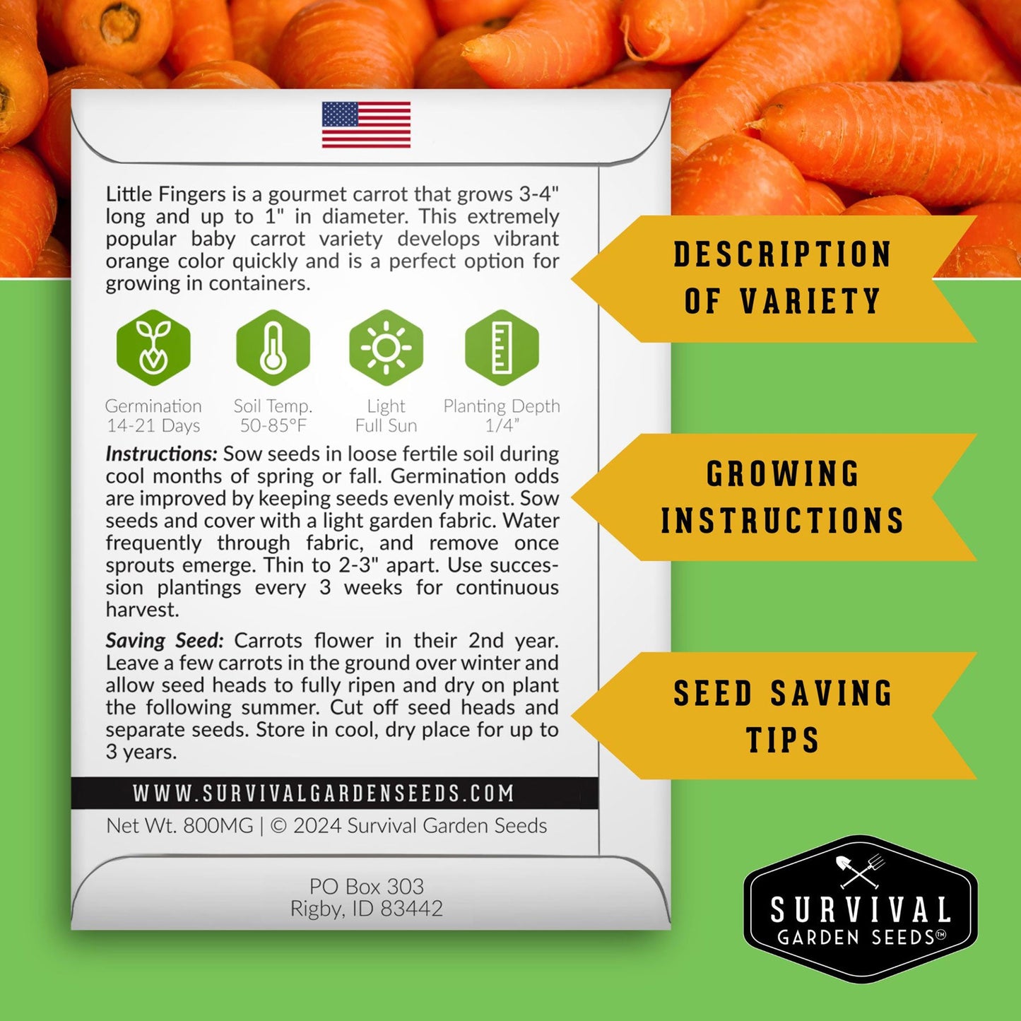 Family Home Garden Kit - 30 Easy to Grow Seeds for a Victory Garden